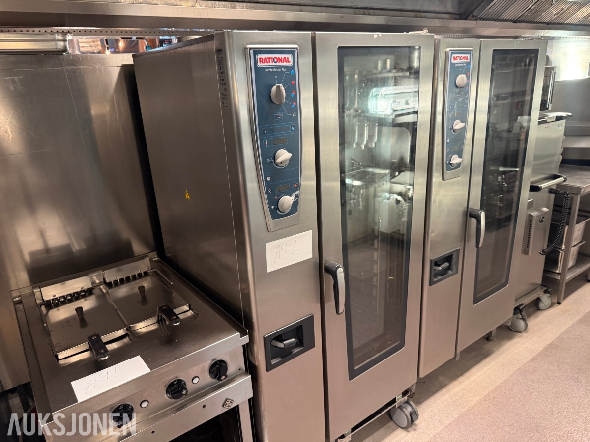 RATIONAL CombiMaster Plus CMP 201 - kombidampovn