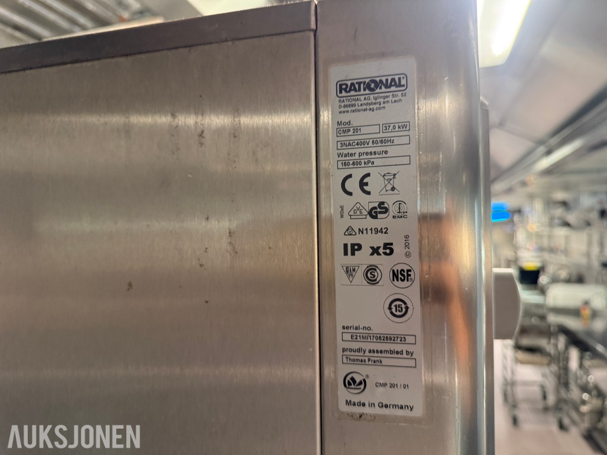 RATIONAL CombiMaster Plus CMP 201 - kombidampovn