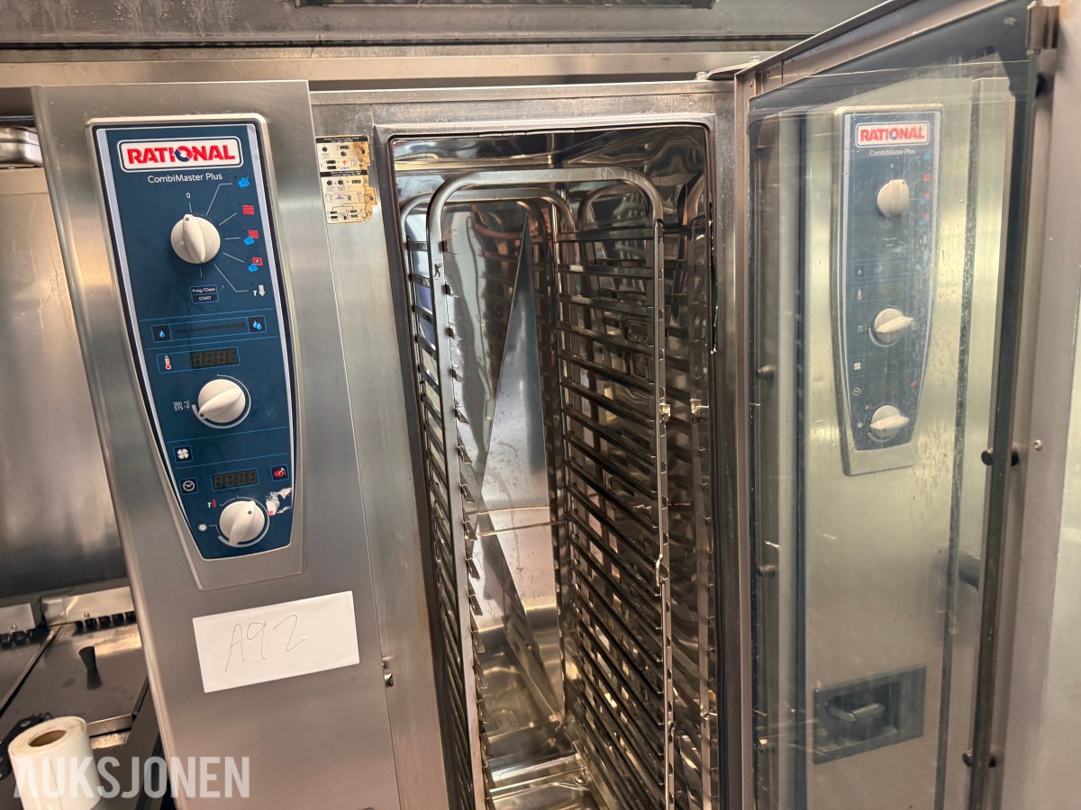 RATIONAL CombiMaster Plus CMP 201 - kombidampovn