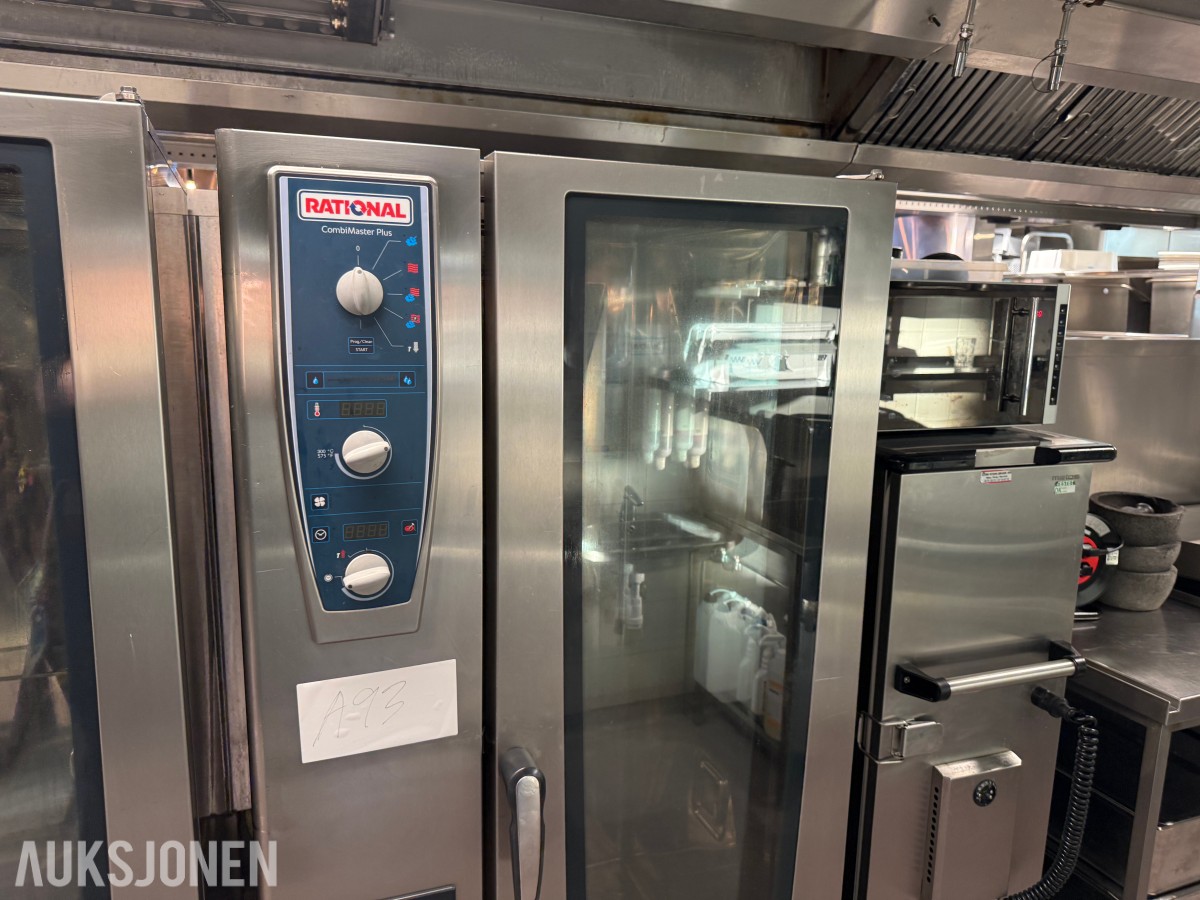RATIONAL CombiMaster Plus CMP 201 kombidampovn 20 × 1/1 GN