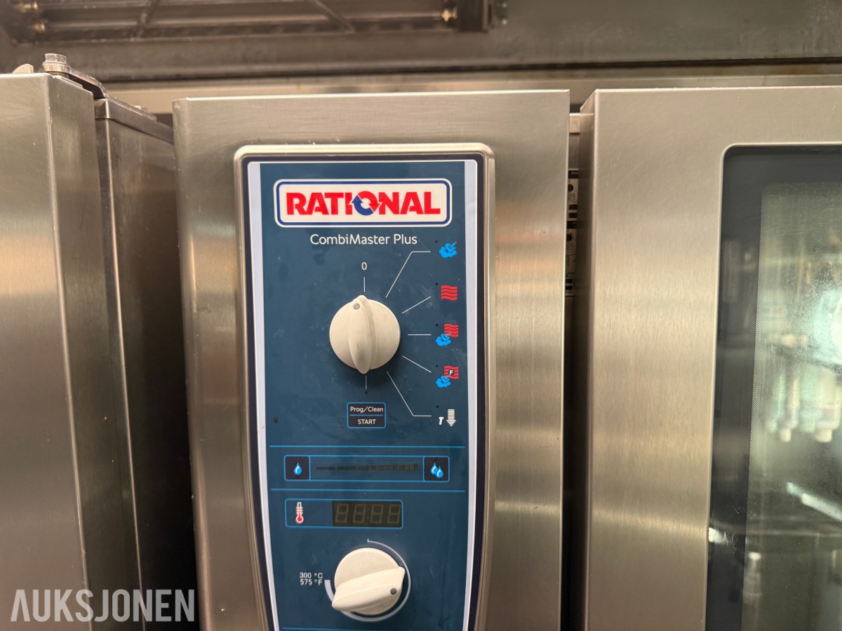 RATIONAL CombiMaster Plus CMP 201 kombidampovn 20 × 1/1 GN
