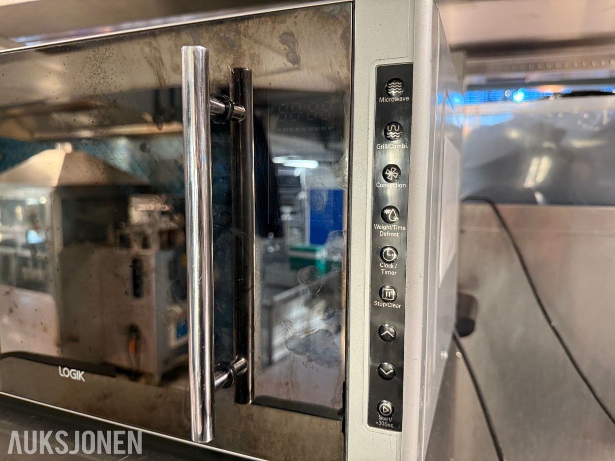 Logik L23CS13E kombimikrobølgeovn 23 l med grill og varmluft