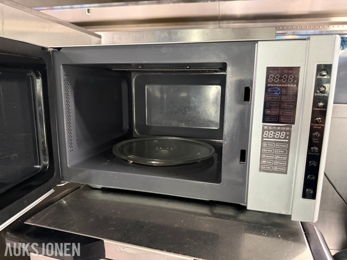 Logik L23CS13E kombimikrobølgeovn 23 l med grill og varmluft