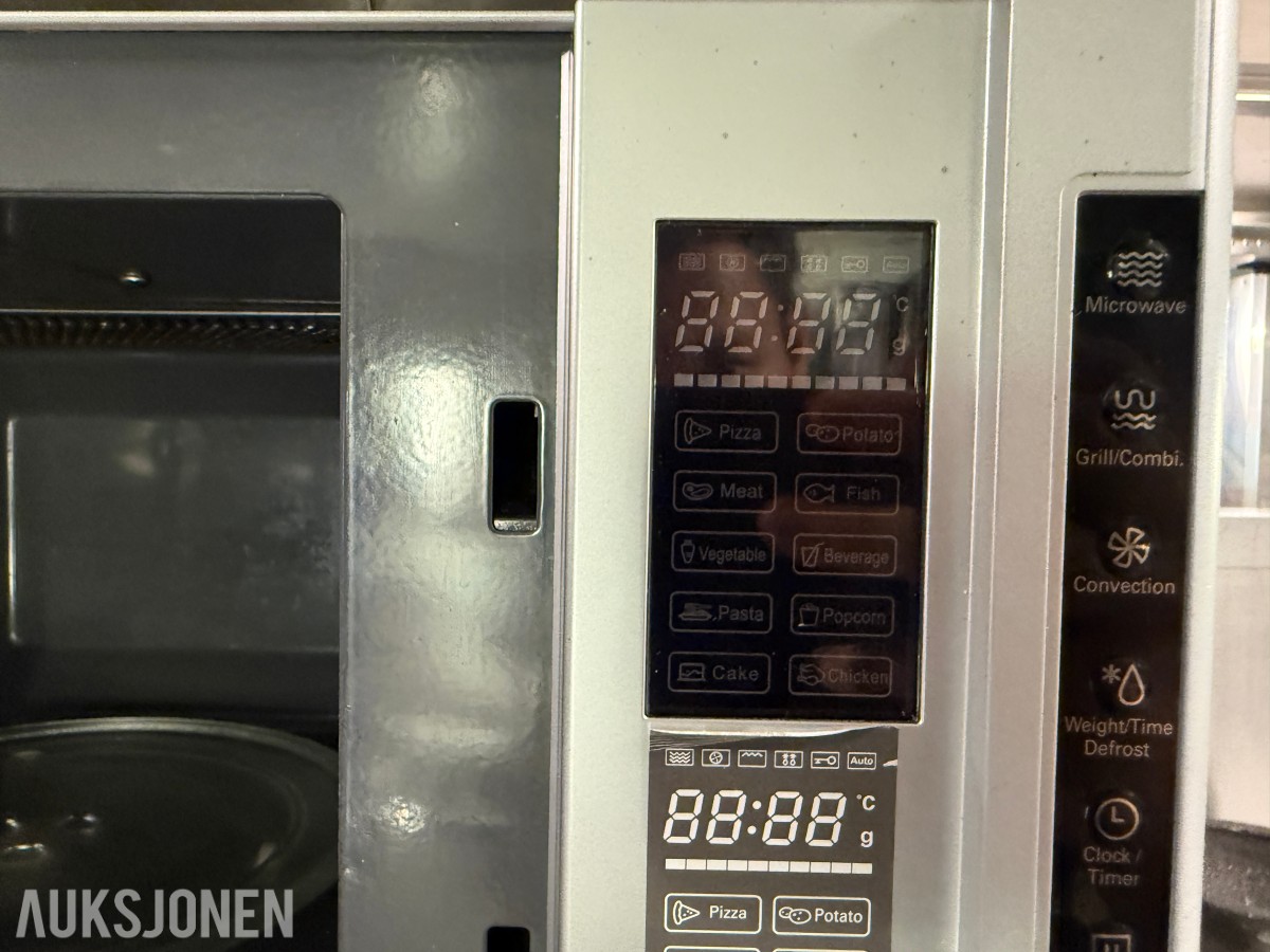 Logik L23CS13E kombimikrobølgeovn 23 l med grill og varmluft
