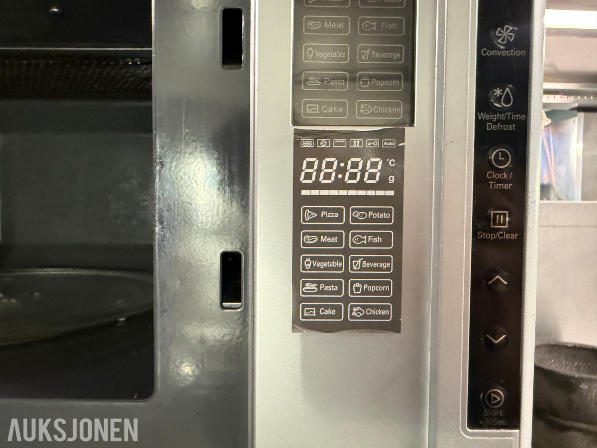 Logik L23CS13E kombimikrobølgeovn 23 l med grill og varmluft