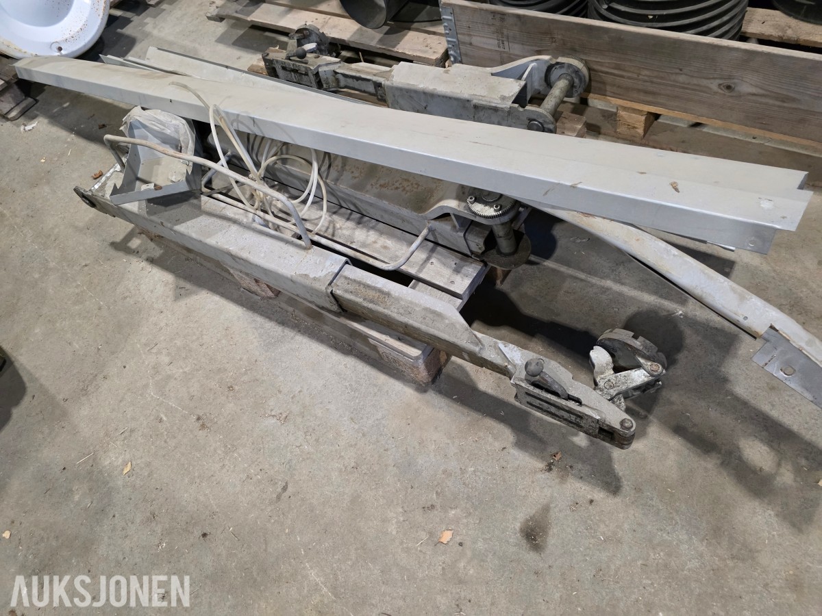 2006 Nussbaum SPL 4000 2 søylet billøfter- 4 tonn