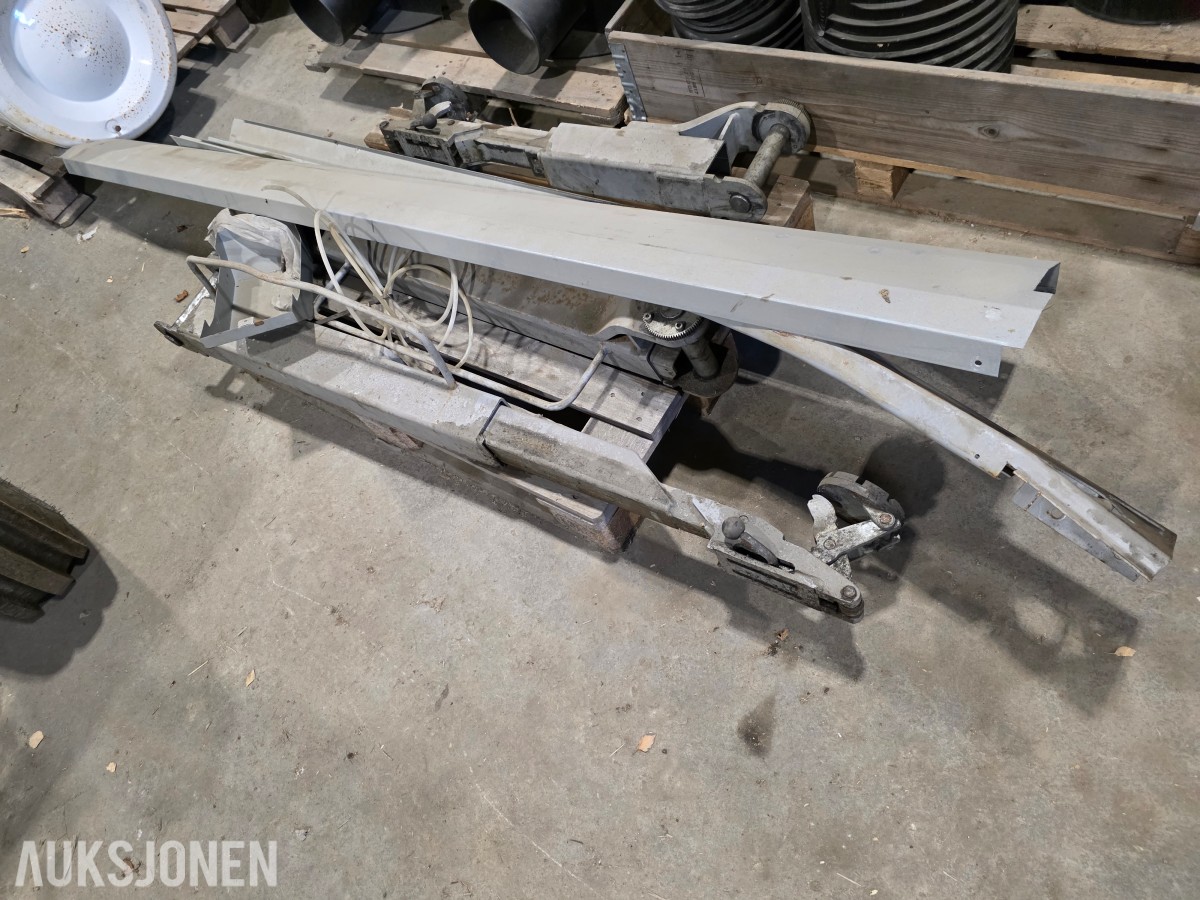 2006 Nussbaum SPL 4000 2 søylet billøfter- 4 tonn