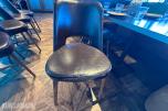 ektangulært restaurantbord med 2 stoler – 130 x 90 cm