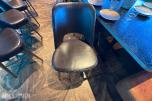ektangulært restaurantbord med 2 stoler – 130 x 90 cm