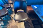 ektangulært restaurantbord med 2 stoler – 130 x 90 cm