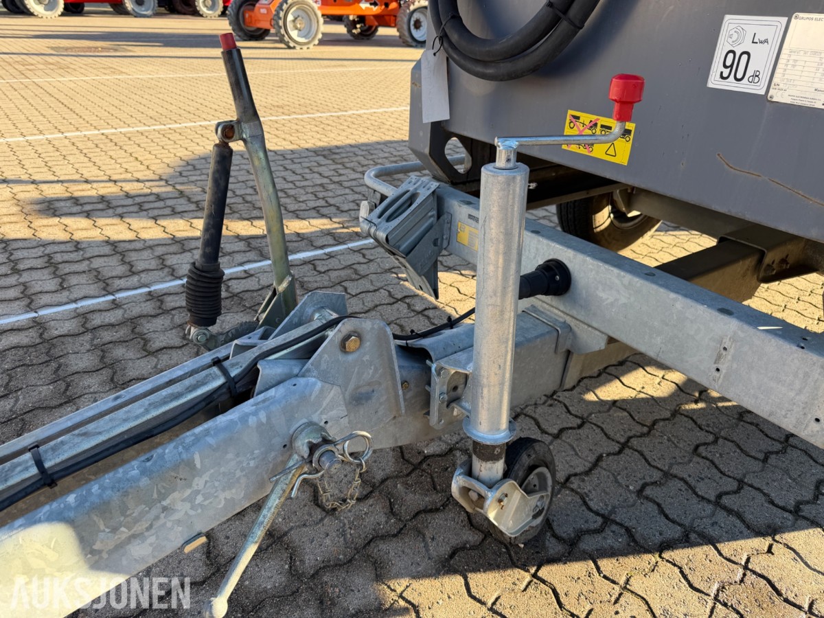 2015 Atlas Copco QAS 60 strømaggregat på tilhenger