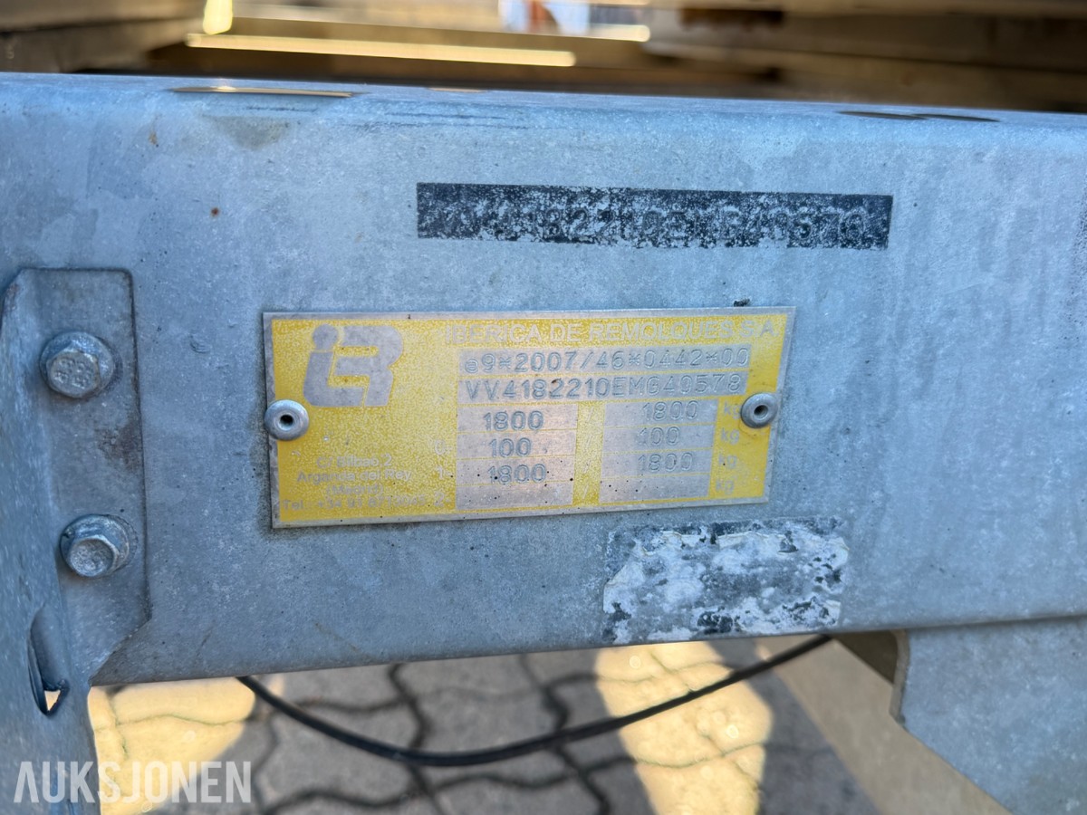 2015 Atlas Copco QAS 60 strømaggregat på tilhenger