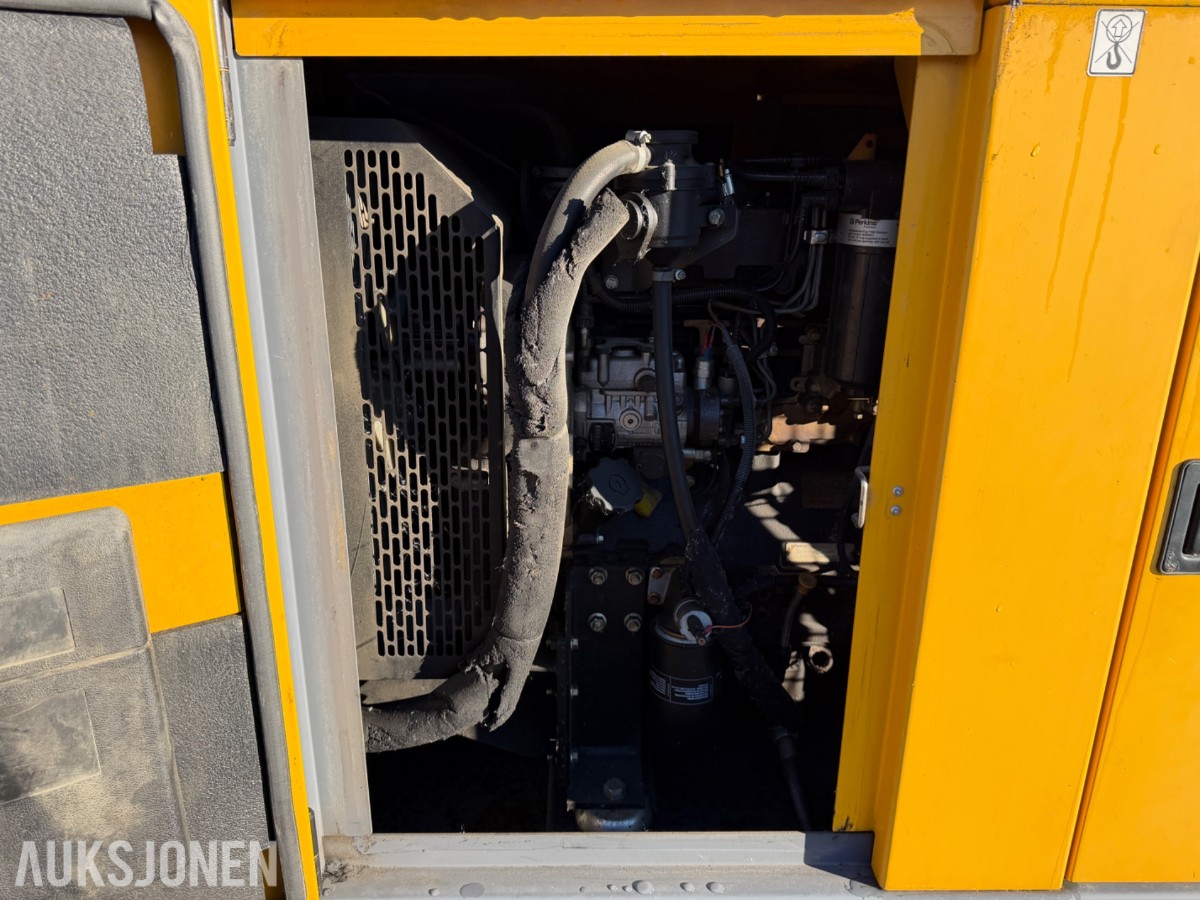 2015 Atlas Copco QAS 60 strømaggregat på tilhenger