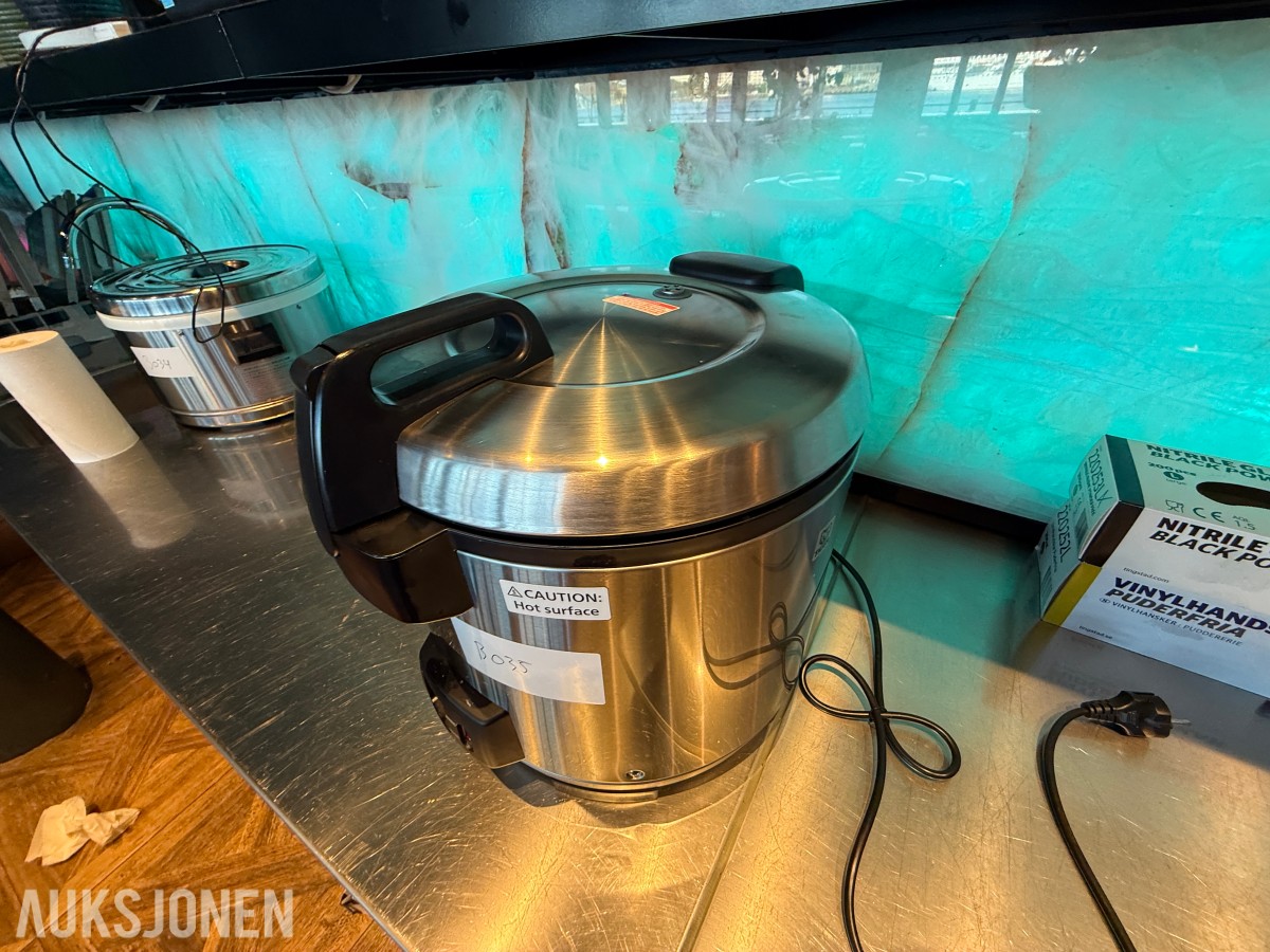 Tiger JNO-B36W profesjonell riskoker / risvarmer – 1610 W