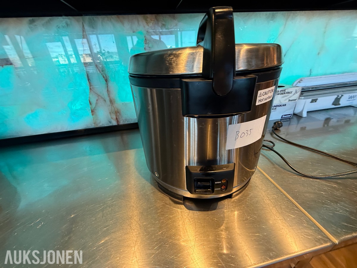 Tiger JNO-B36W profesjonell riskoker / risvarmer – 1610 W
