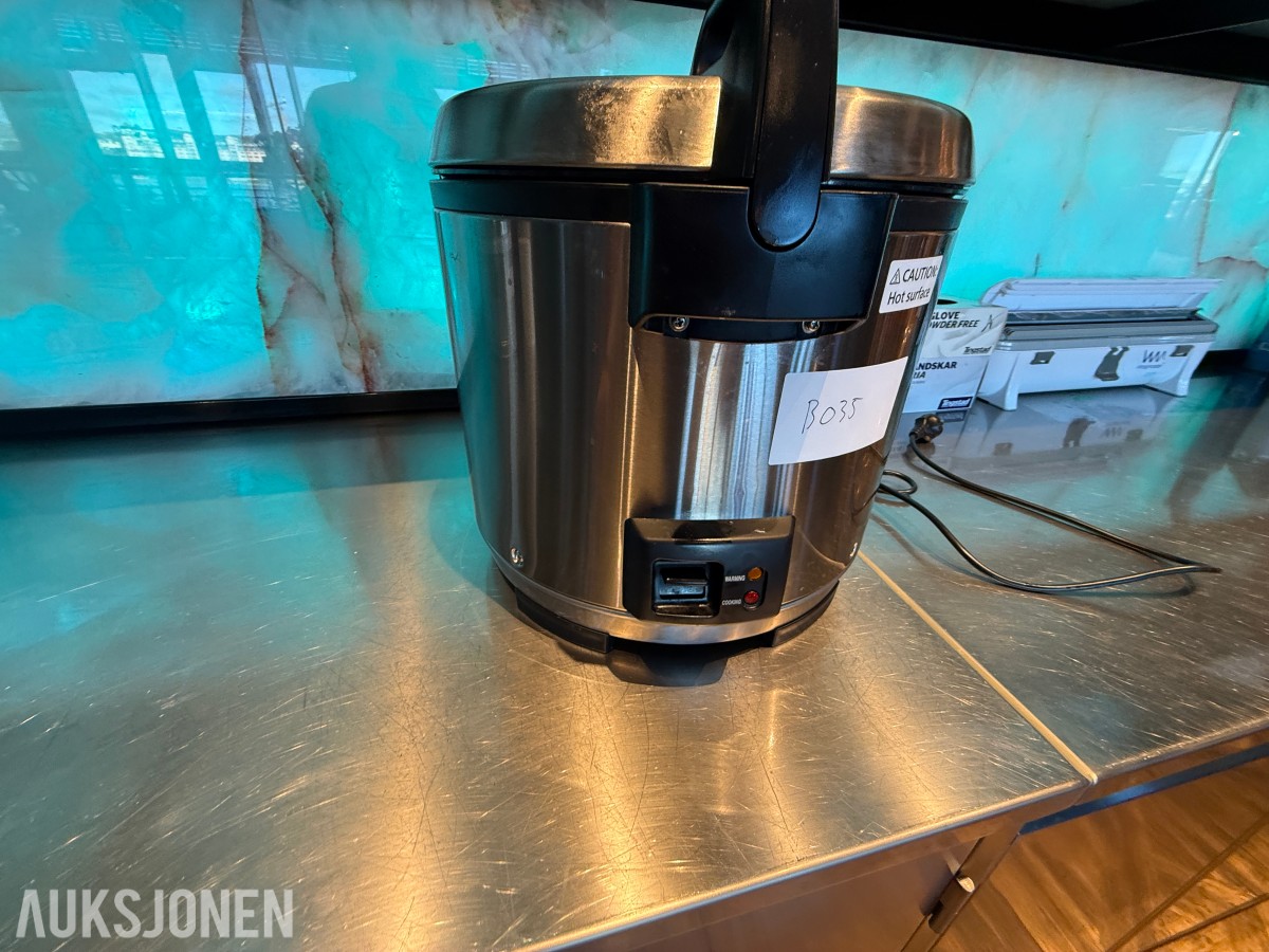 Tiger JNO-B36W profesjonell riskoker / risvarmer – 1610 W