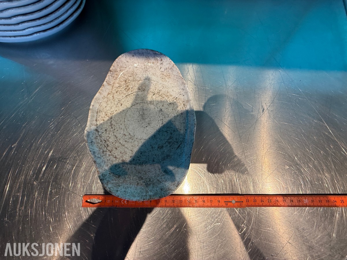 21 stk. serveringsskåler fra VEGA – dekorativt mønster – restaurantutstyr