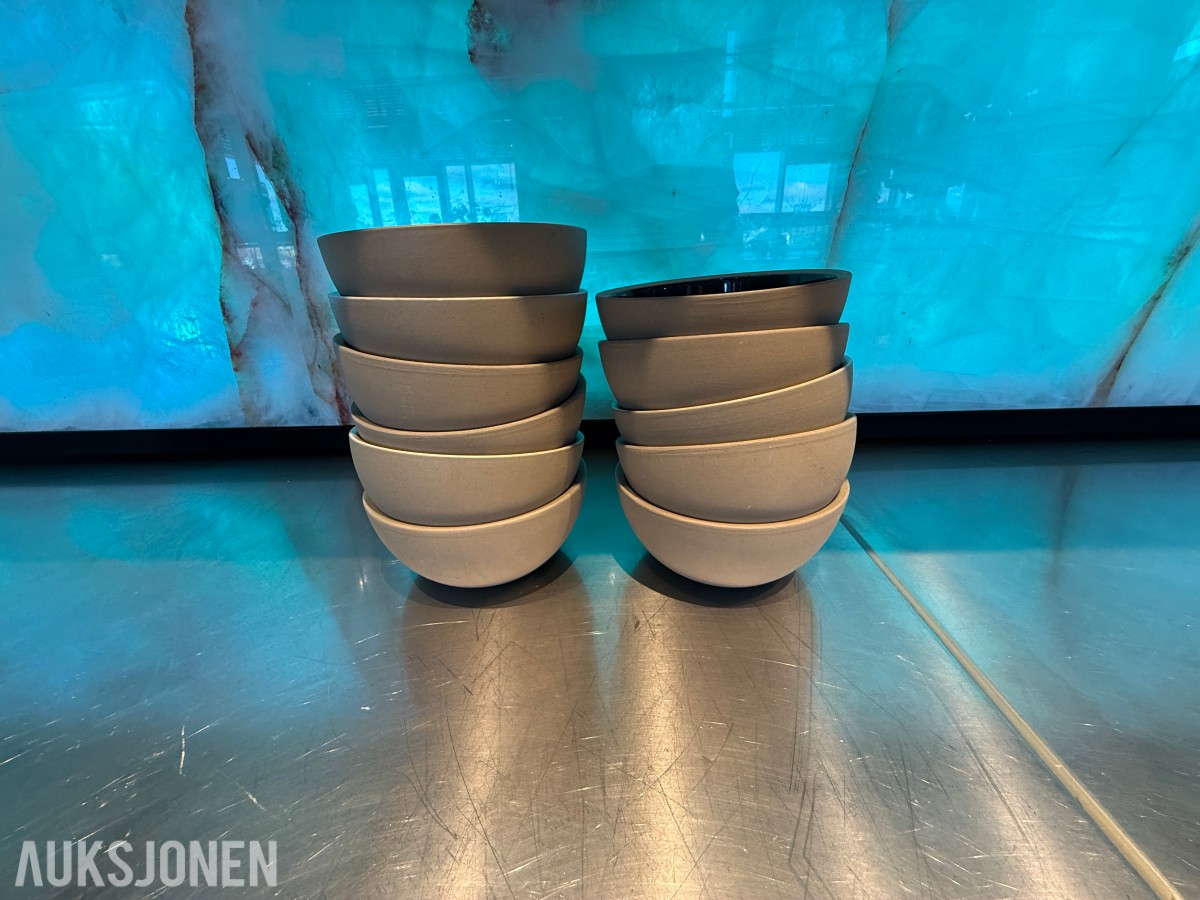 11 stk. serveringsskåler fra ARTISAN – Ø ca. 16 cm – restaurantutstyr