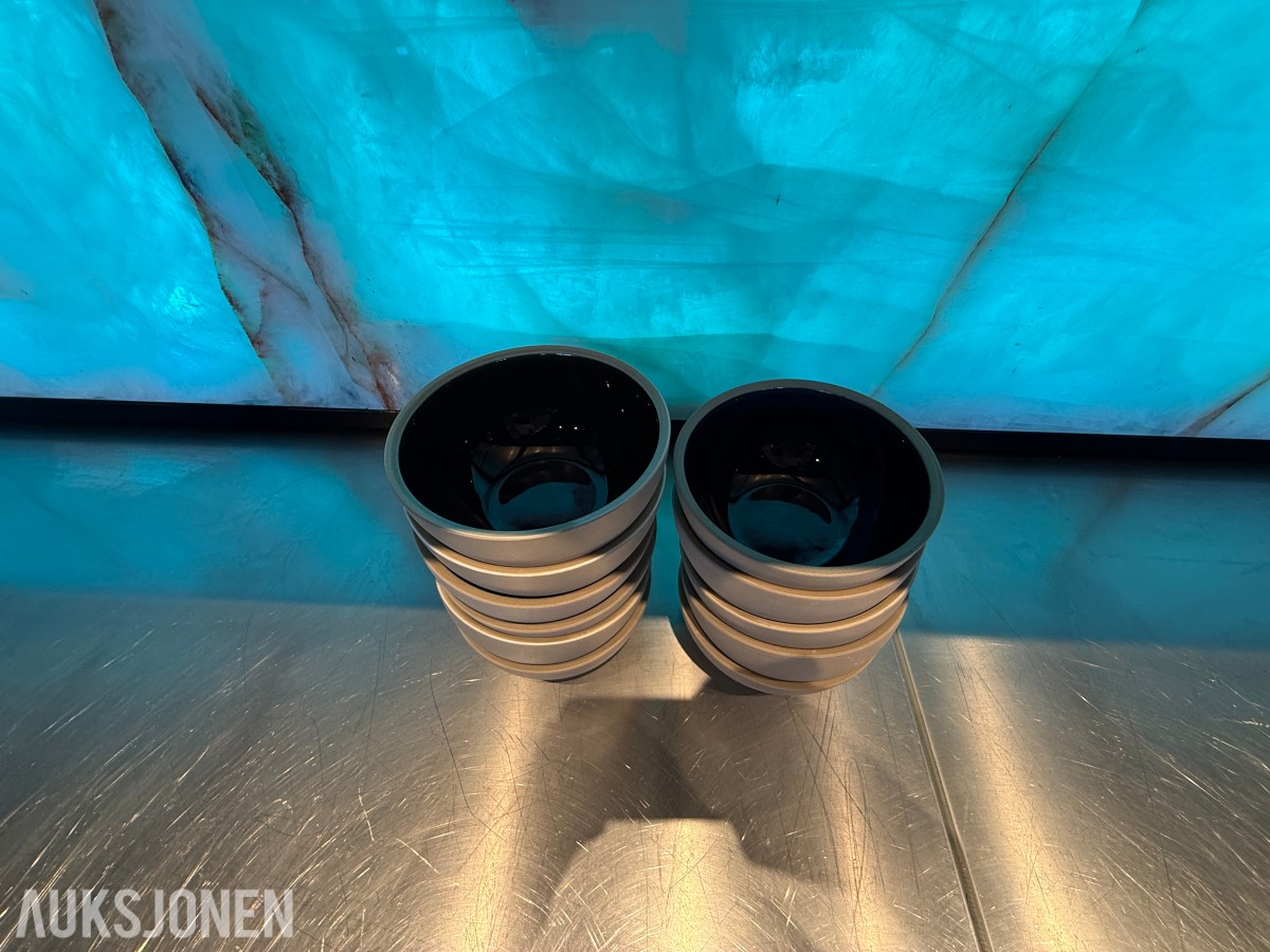 11 stk. serveringsskåler fra ARTISAN – Ø ca. 16 cm – restaurantutstyr