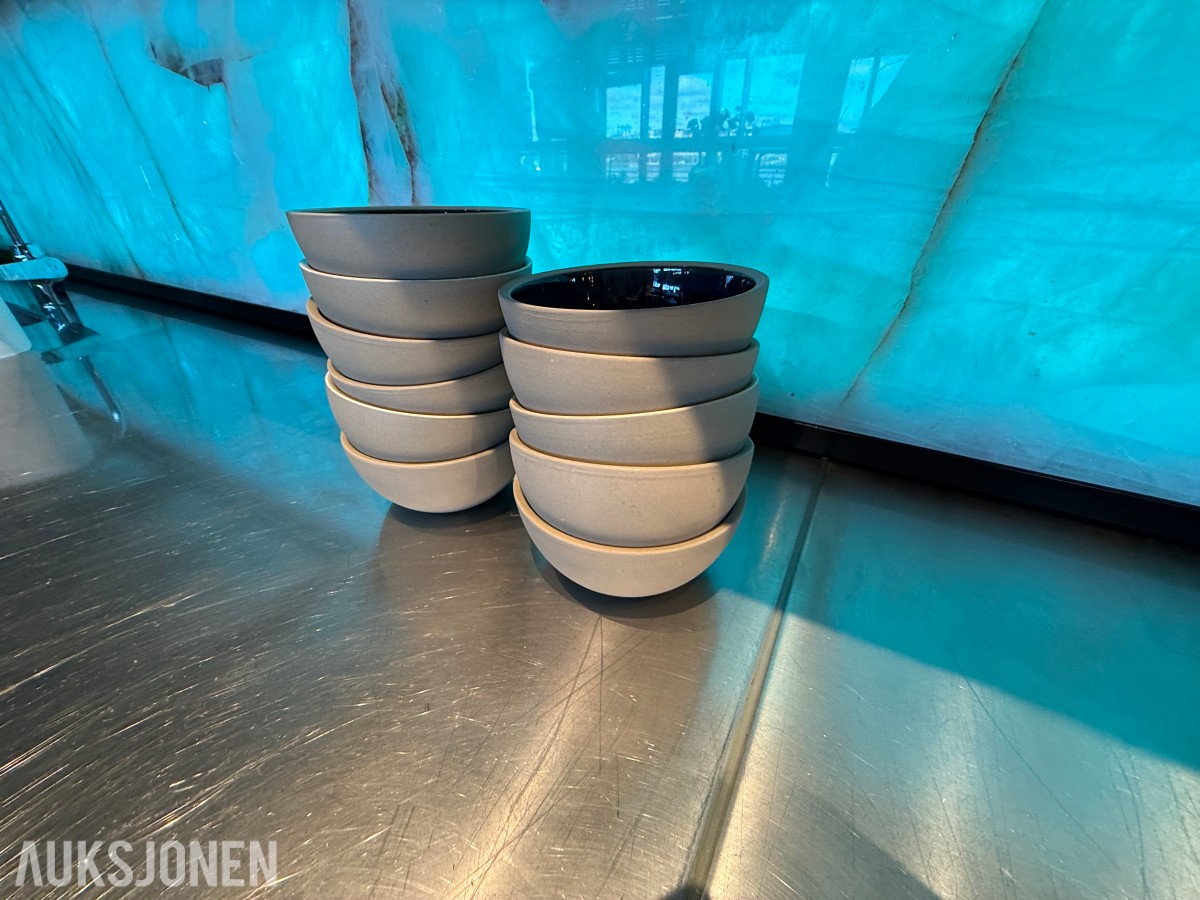 11 stk. serveringsskåler fra ARTISAN – Ø ca. 16 cm – restaurantutstyr