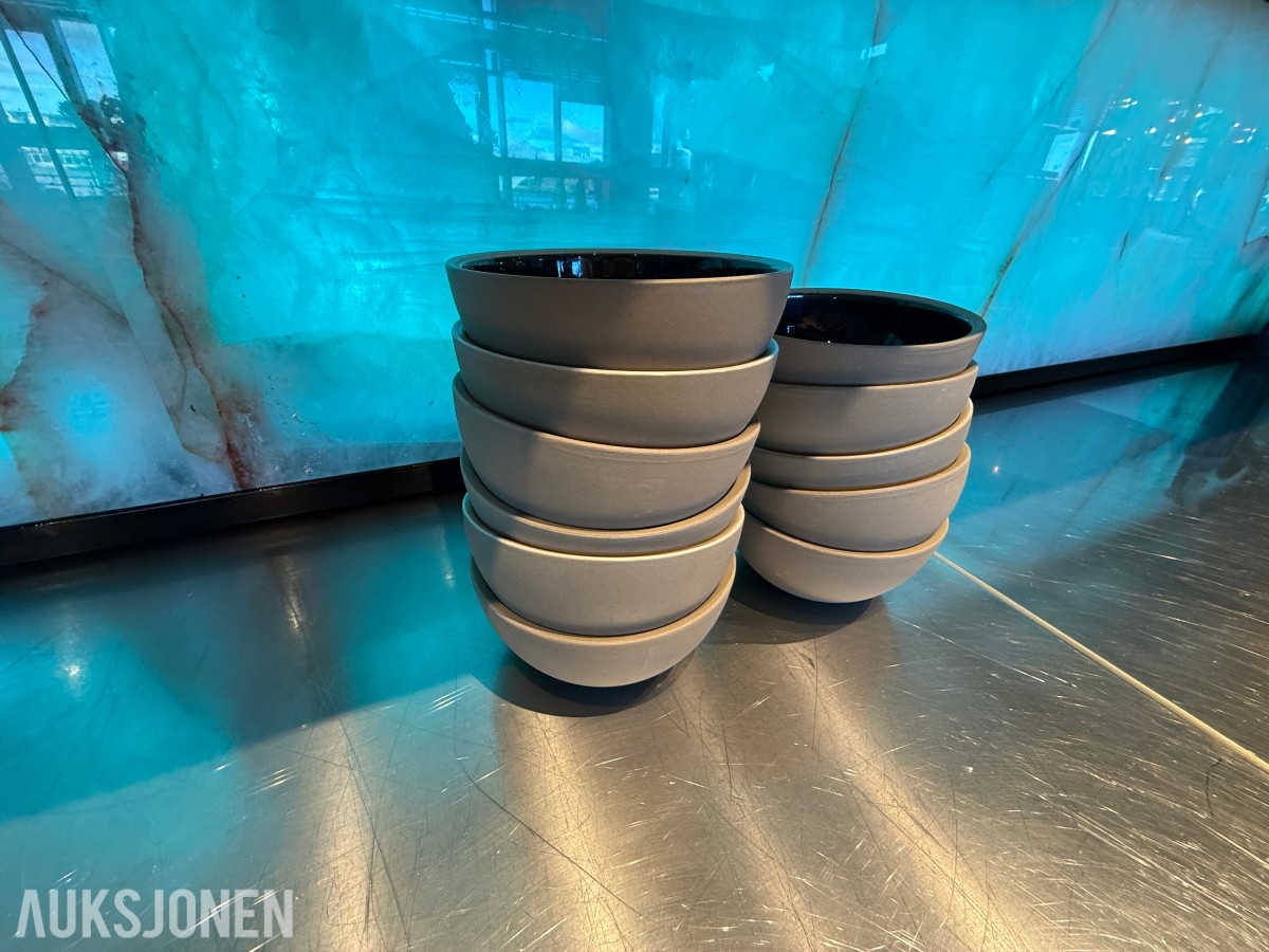 11 stk. serveringsskåler fra ARTISAN – Ø ca. 16 cm – restaurantutstyr