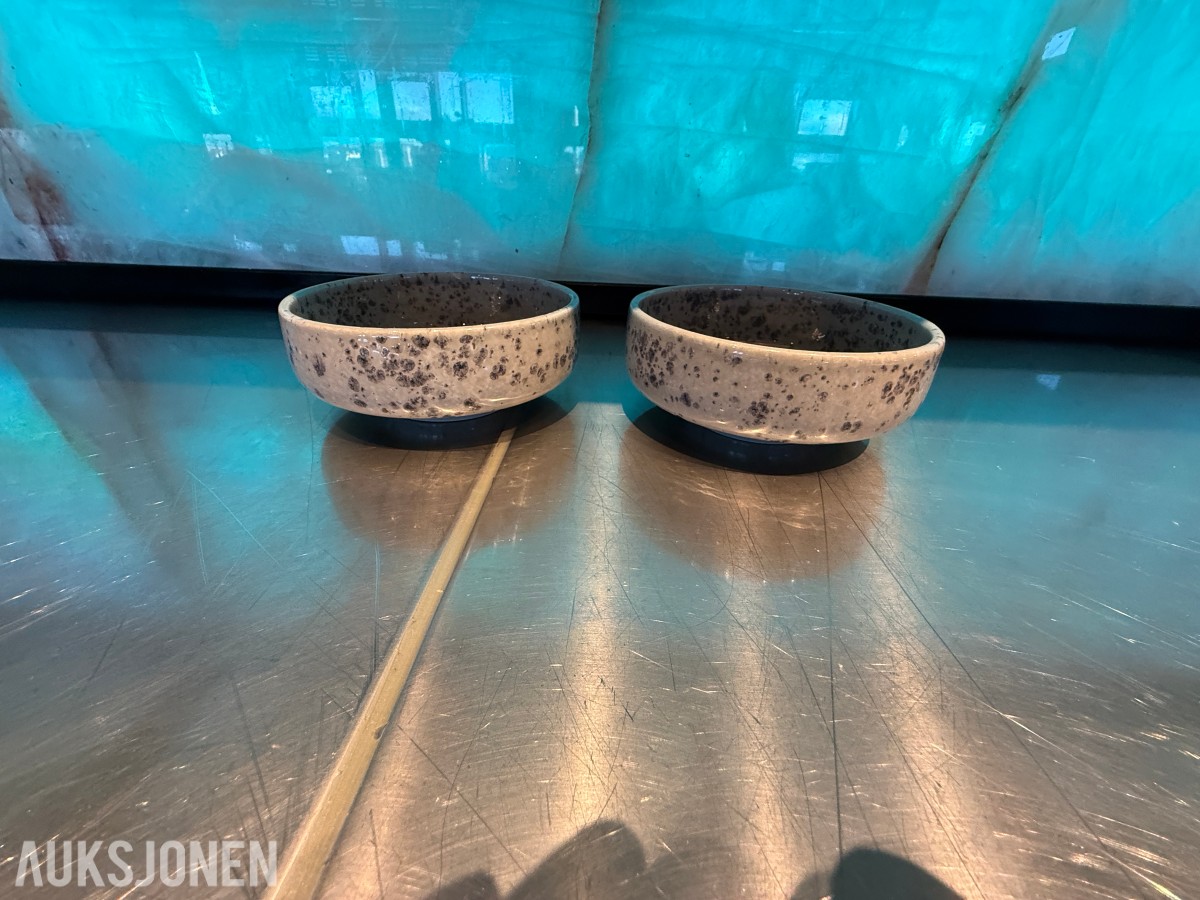 2 stk. serveringsskåler fra Playground – Ø 16 cm – restaurantutstyr