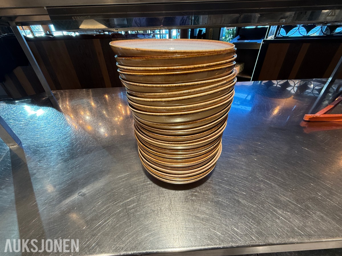 23 stk. Artisan serveringsskåler – Ø 19 cm – rustikk utførelse