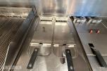 MKN dobbel frityrstekoker – profesjonell storkjøkkenmodell – Made in Germany