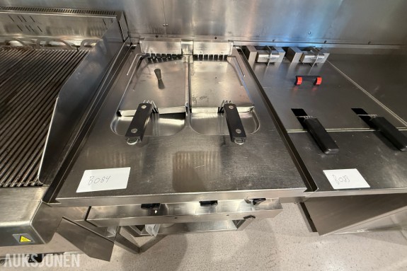 MKN dobbel frityrstekoker – profesjonell storkjøkkenmodell – Made in Germany