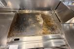 ALFO Professional stekeplate / flatgrill på gass – rustfritt stål 