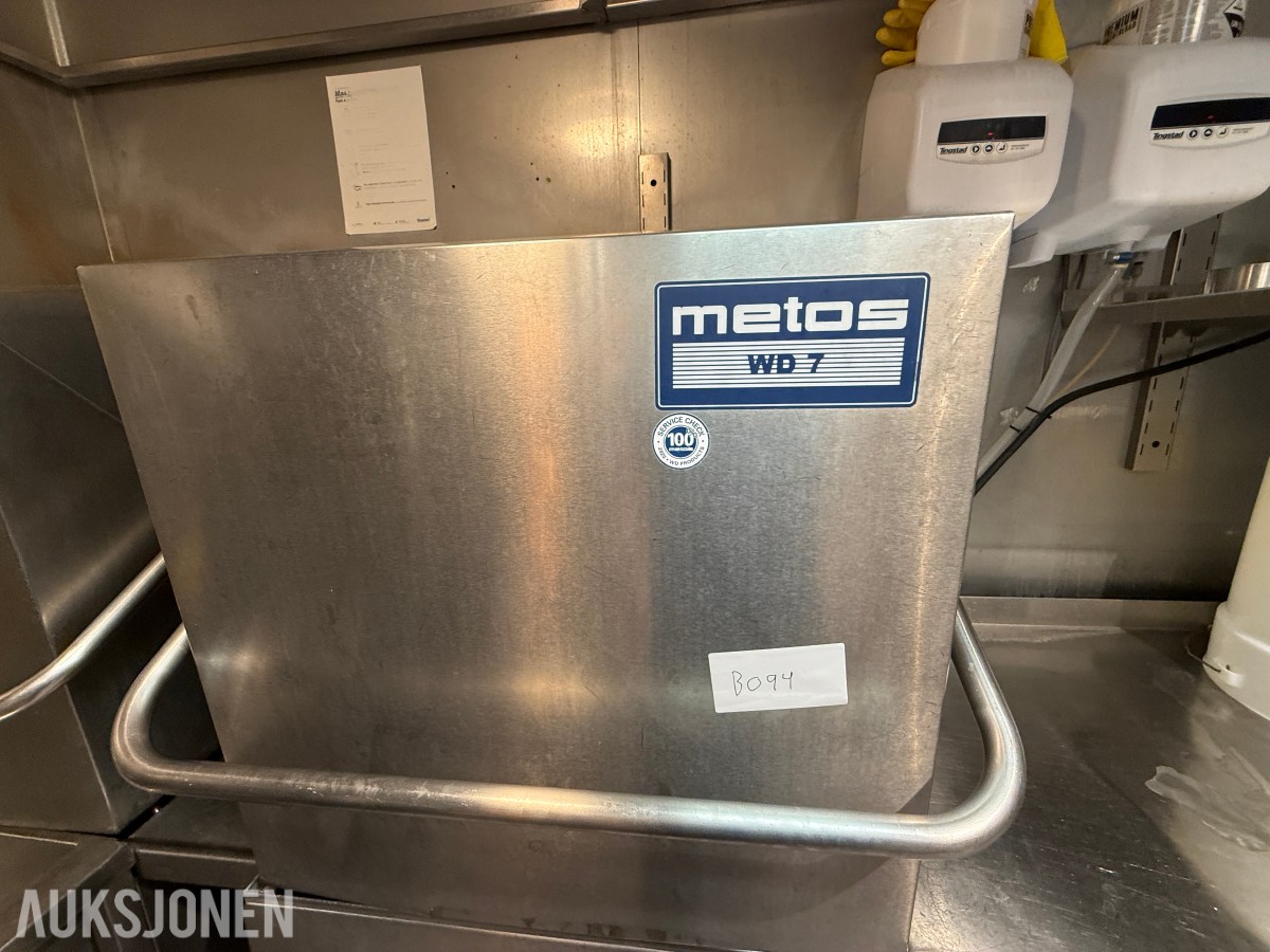 Wexiödisk WD-7 – profesjonell hetteoppvaskmaskin – 400V – 2019