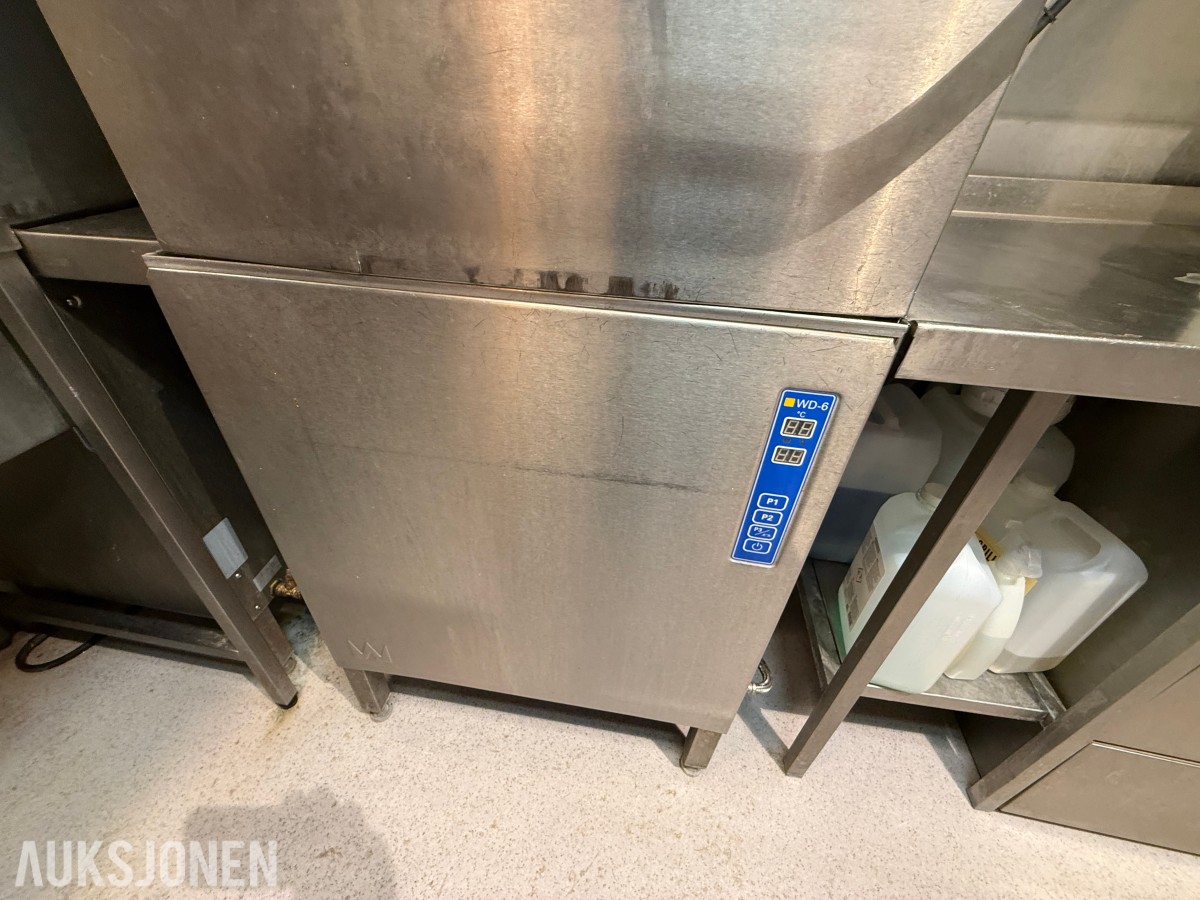 Wexiödisk WD-7 – profesjonell hetteoppvaskmaskin – 400V – 2019