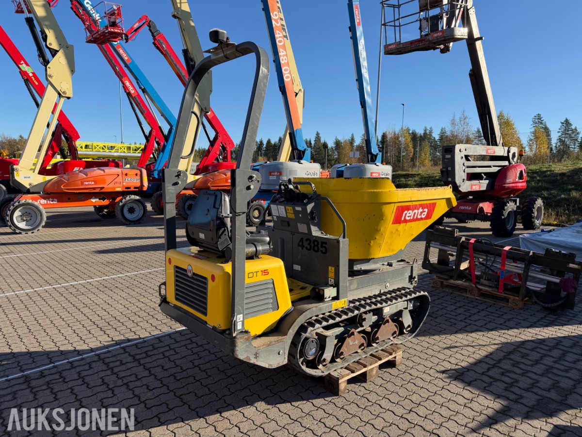 2020 Wacker Neuson DT15 Kompakt dumper / 516 Timer