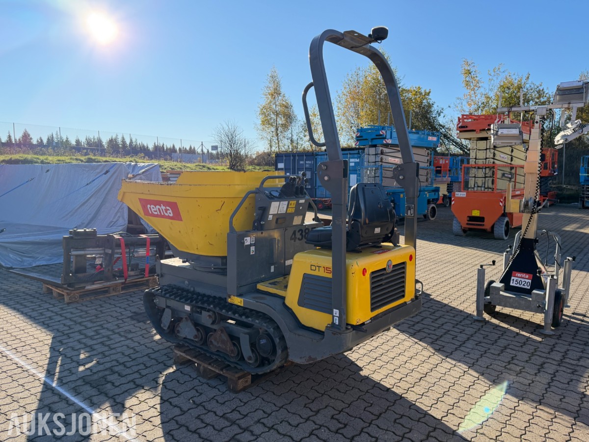 2020 Wacker Neuson DT15 Kompakt dumper / 516 Timer
