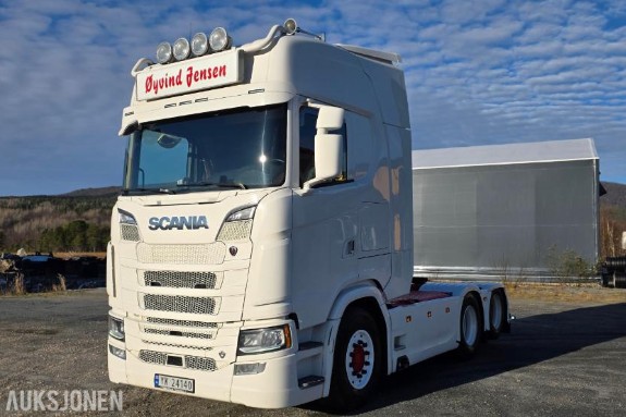 2021 Scania S770 trekkbil, 6x2, 770 hk, Euro 6, EU-godkjent til 10.05.2027