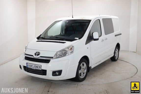 2015 Toyota PROACE 2.0 D-4D 128 HK HENGERFESTE VARMER SKYVEDØRER