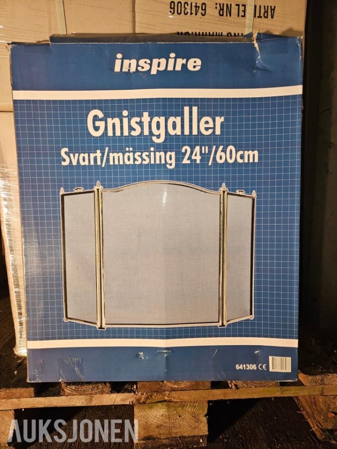 Gnistfanger til peis Inspire 24''/60Cm, 81 stk