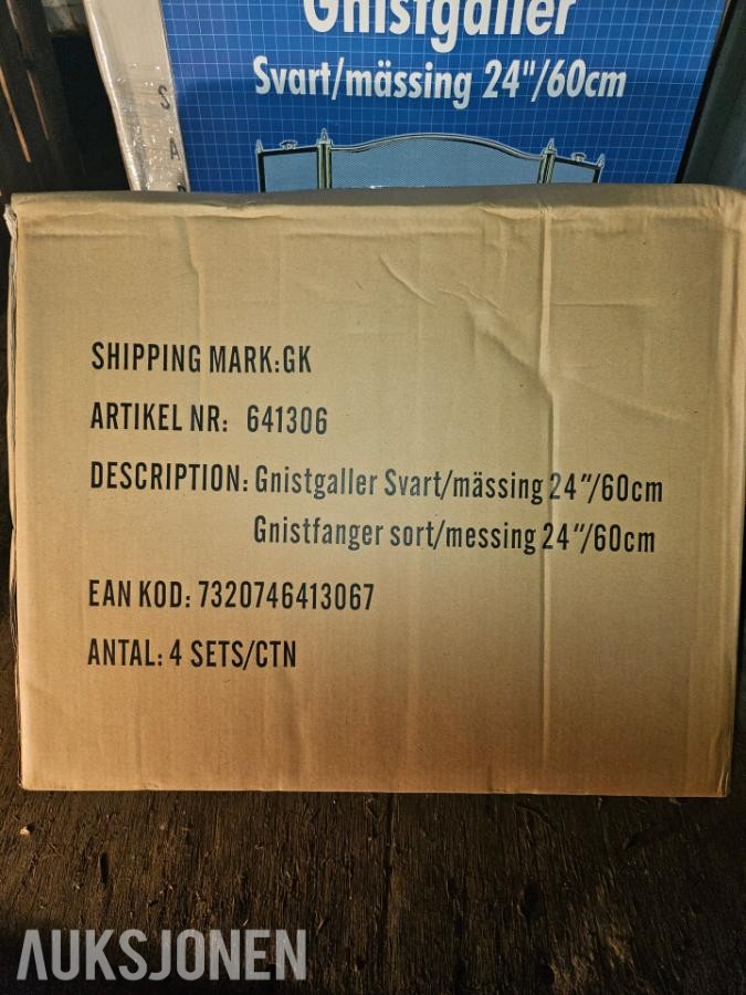 Gnistfanger til peis Inspire 24''/60Cm, 81 stk