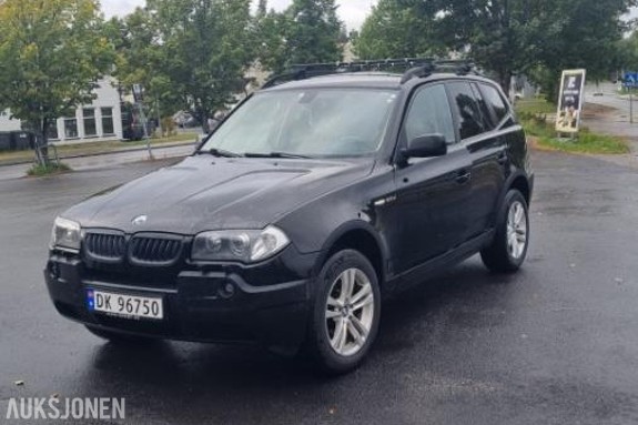 2005 BMW X3 2.0 Diesel 4x4 150hk hengerfeste, skinnseter EU ok til 08.2028