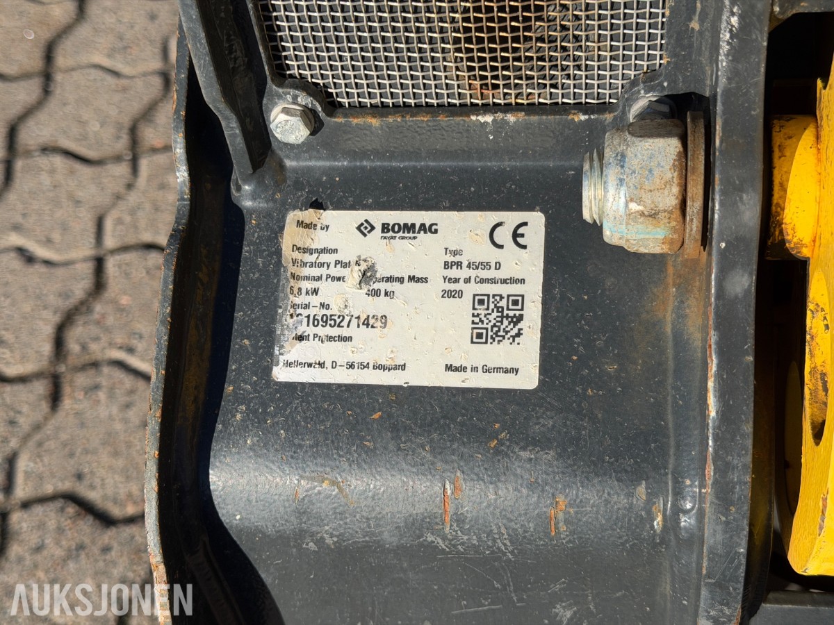 2020 Bomag BPR 45/55 D / 1851 Timer