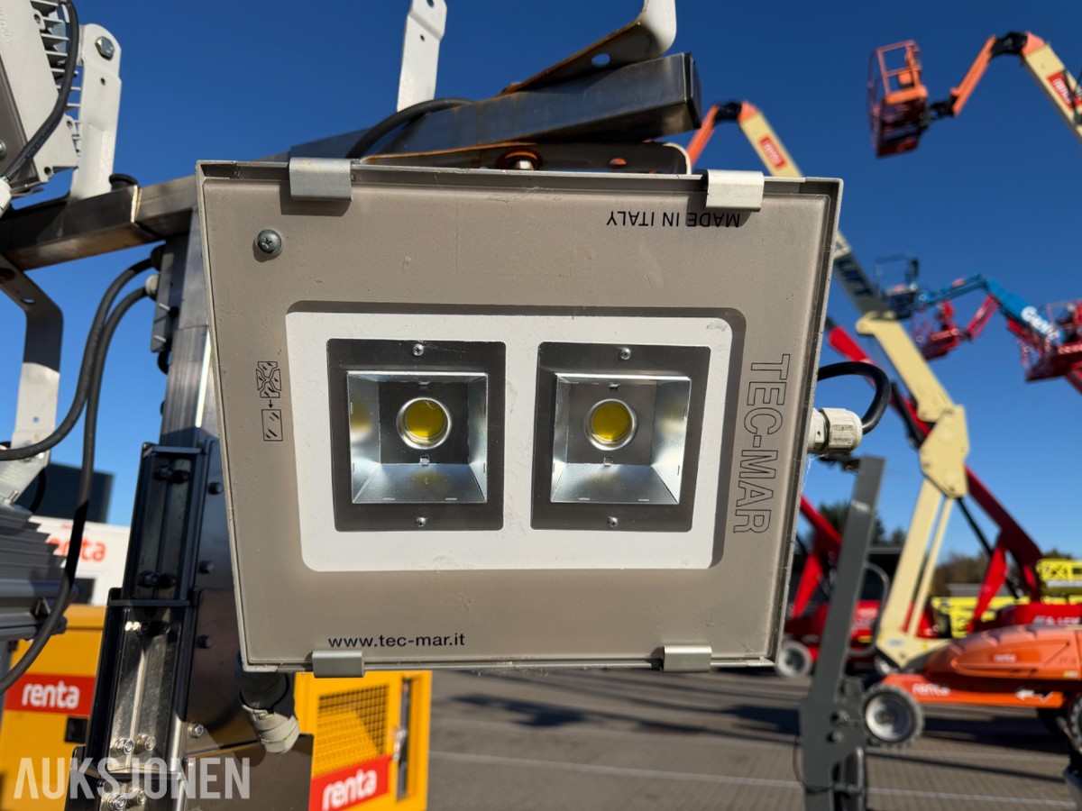 2015 LED SKY 7 Lysmast - 7 Meter 
