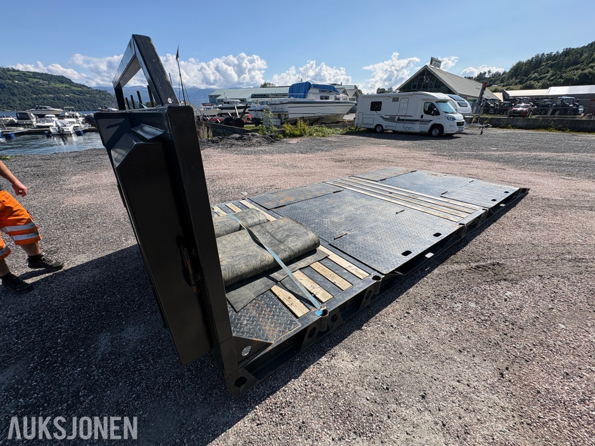 2023 Krokkasser maskinflak - krokflak - med hjulbrønner