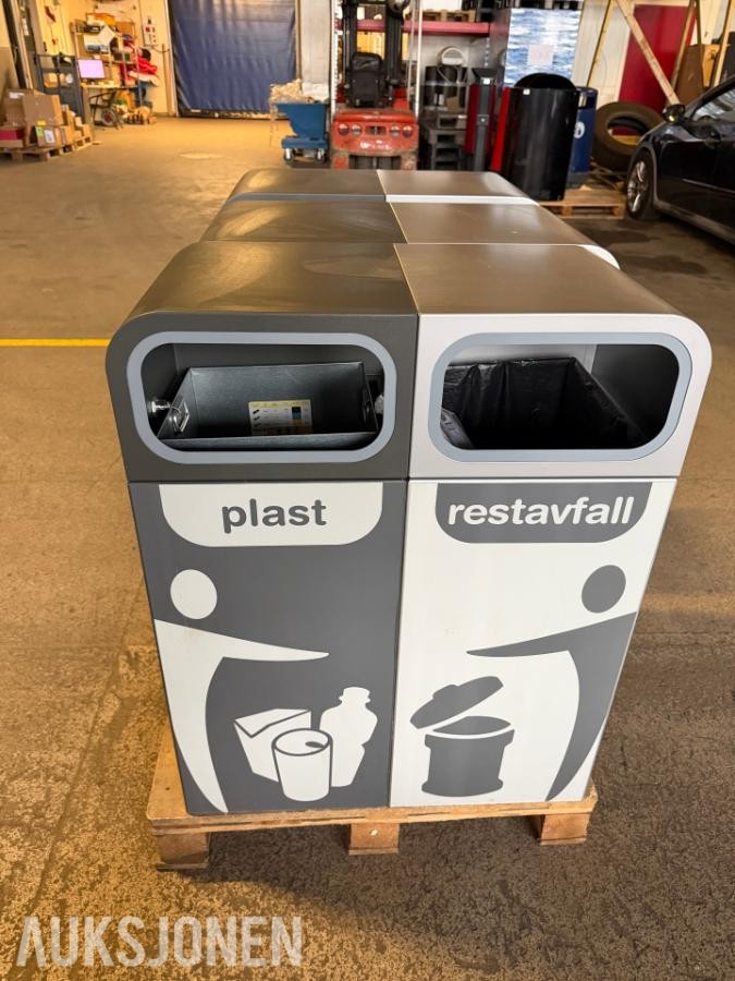 Cervic sorterings møbel 2 x 60L  2021