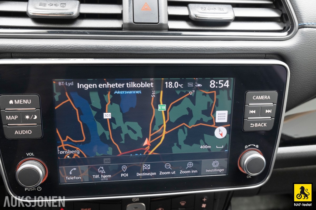 2022 Nissan Leaf 62kWH ACC 360 KAMERA VARMER