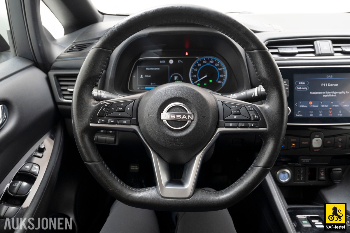 2022 Nissan Leaf 62kWH ACC 360 KAMERA VARMER