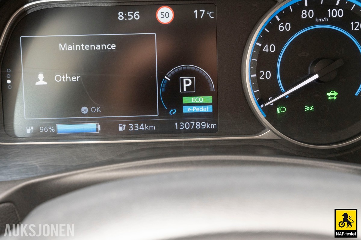 2022 Nissan Leaf 62kWH ACC 360 KAMERA VARMER