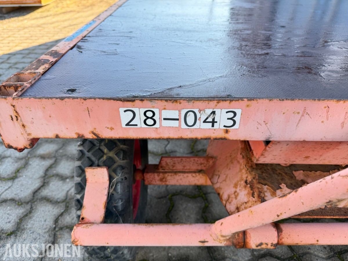 Jonex transportvogn - 1 200 kg 
