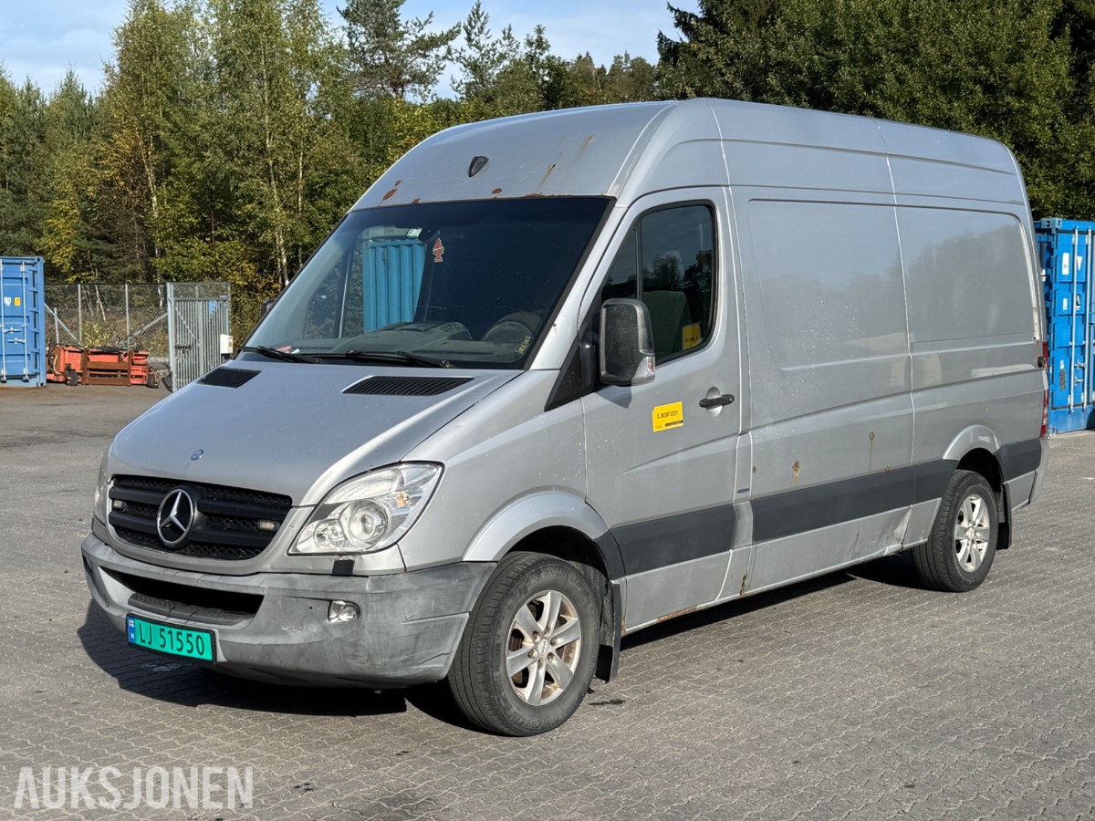 2013 Mercedes-Benz Sprinter varebil 163 hk automat