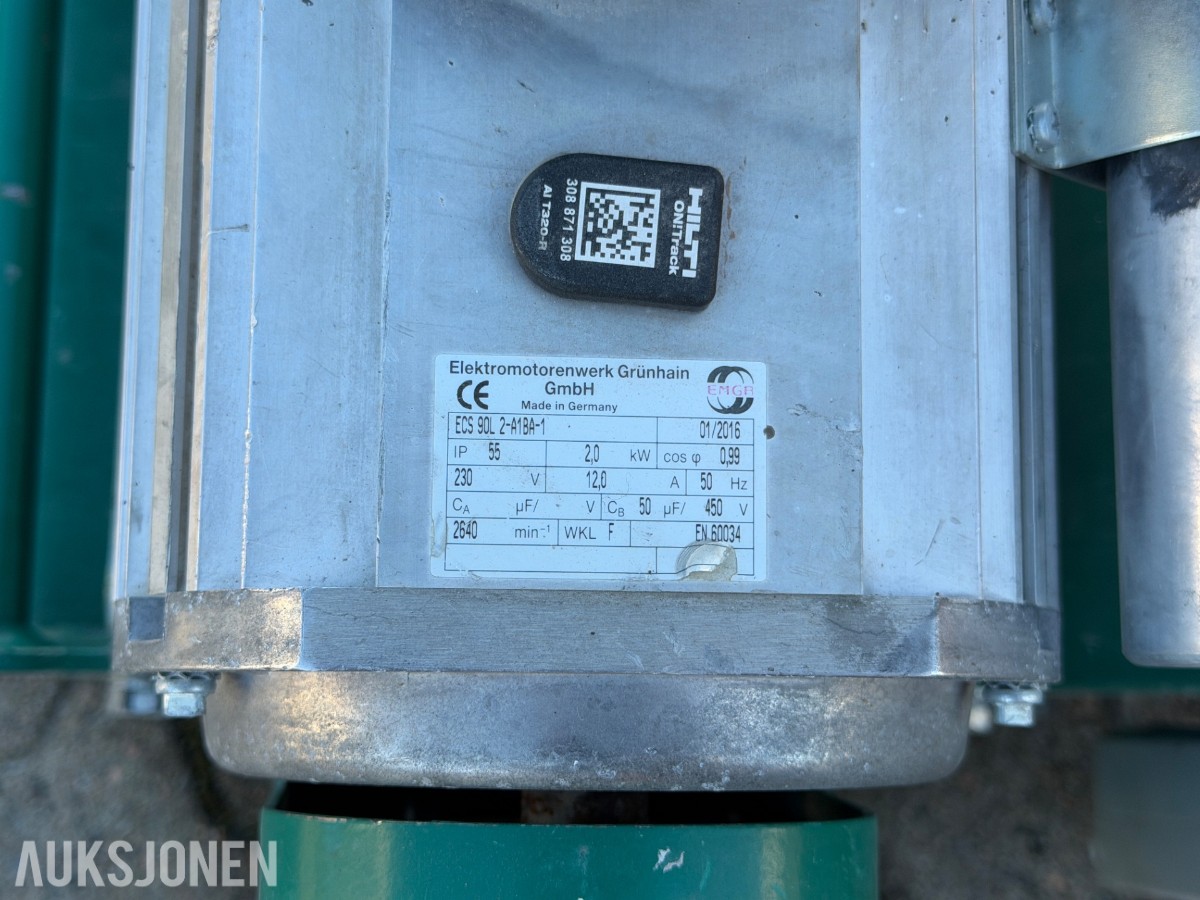 2016 Contec CT200 Betongfres 