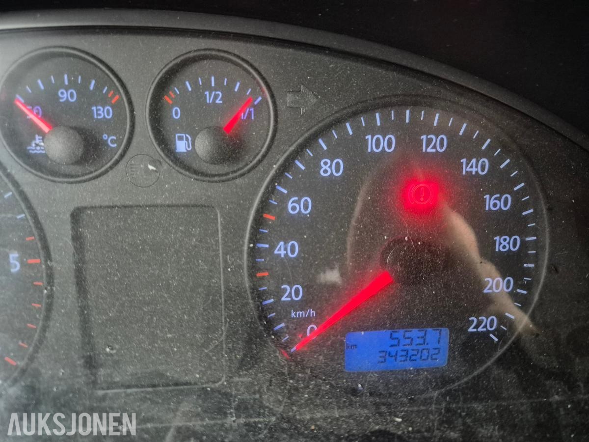 2005 Volkswagen TRANSPORTER 2.5-131 D 4MOTION, 343000km
